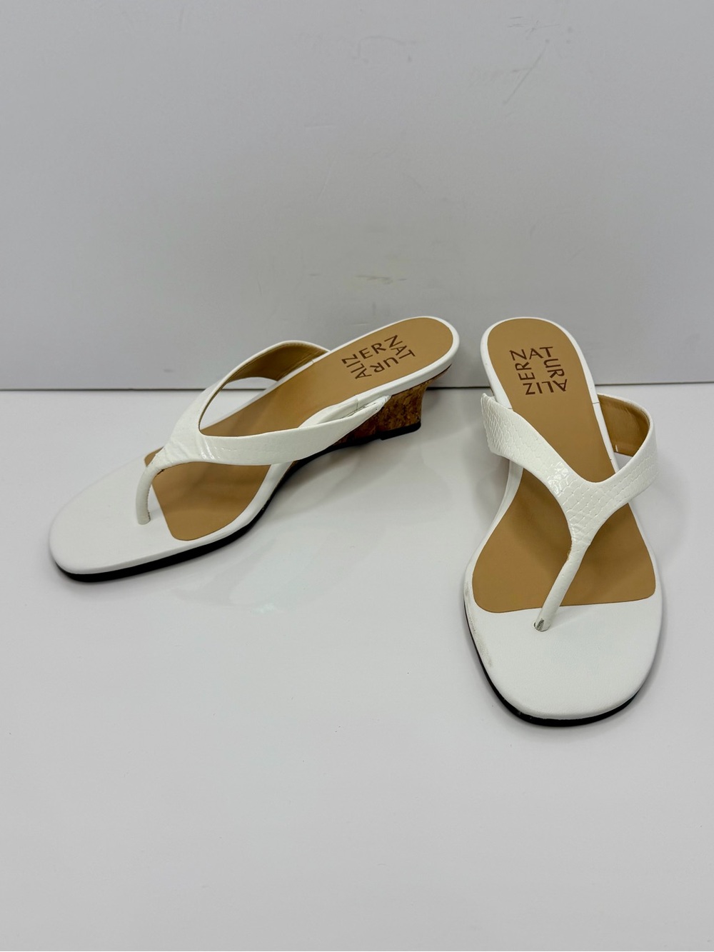 Naturalizer ‘Lenna’ Leather Wedge Sandal